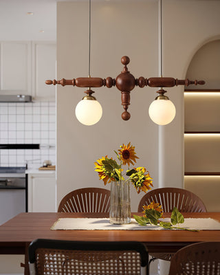 Cambridge Wooden Chandelier Arkstarhome