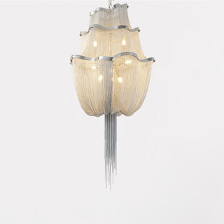Chains Shimmering Chandelier Arkstarhome