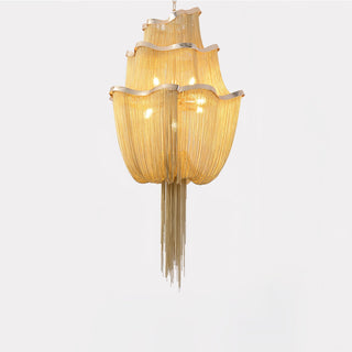 Chains Shimmering Chandelier Arkstarhome