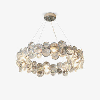 Chrome Round Crystal Chandelier Arkstarhome