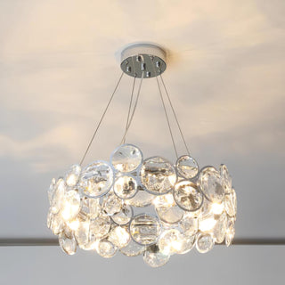 Chrome Round Crystal Chandelier Arkstarhome