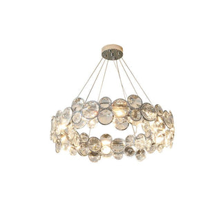 Chrome Round Crystal Chandelier Arkstarhome