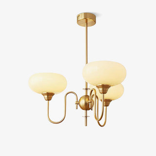 Creamy Persimmon Chandelier Arkstarhome