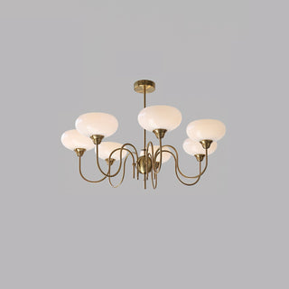 Creamy Persimmon Chandelier Arkstarhome