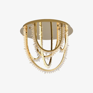 Crystal Corde Ceiling Light Arkstarhome