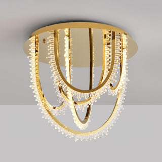 Crystal Corde Ceiling Light Arkstarhome