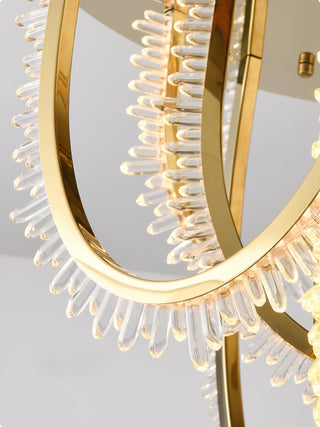Crystal Corde Ceiling Light Arkstarhome
