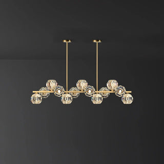 Crystal Glass Ball Chandelier Arkstarhome