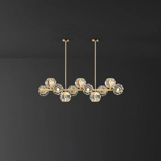 Crystal Glass Ball Chandelier Arkstarhome
