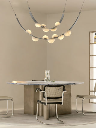 Dew Drops Alabaster Chandelier Arkstarhome