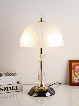 Domed Glass Table Light Ledecoo