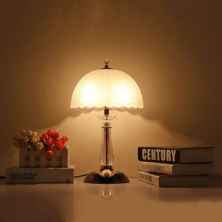 Domed Glass Table Light Ledecoo