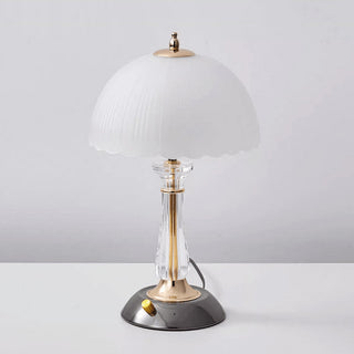 Domed Glass Table Light Ledecoo