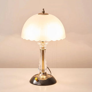 Domed Glass Table Light Ledecoo