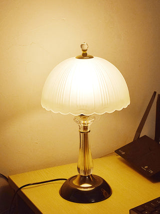 Domed Glass Table Light Ledecoo