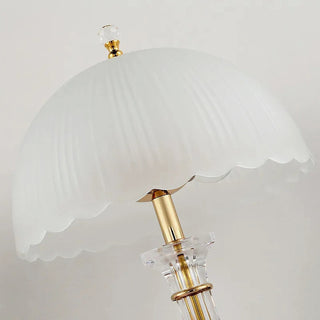 Domed Glass Table Light Ledecoo