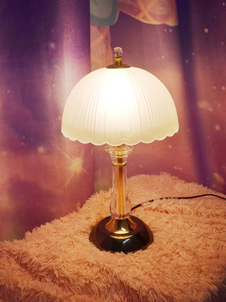 Domed Glass Table Light Ledecoo