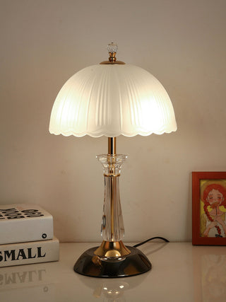 Domed Glass Table Light Ledecoo
