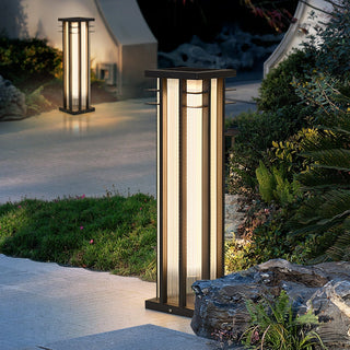 Double Axis Outdoor Post Lamp Ledecoo