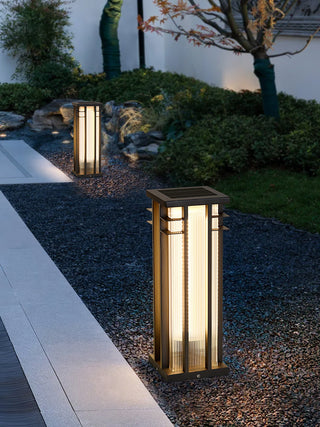 Double Axis Outdoor Post Lamp Ledecoo