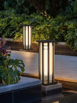 Double Axis Outdoor Post Lamp Ledecoo