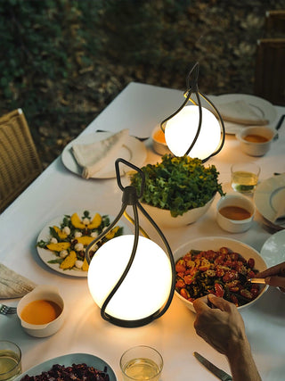 Eclisse Orb Lantern Rechargeable Table lamp Ledecoo