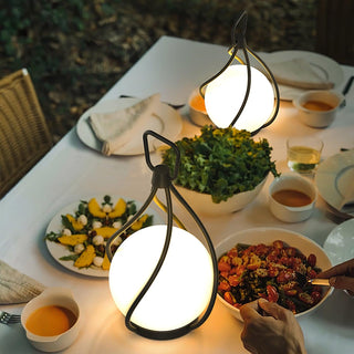 Eclisse Orb Lantern Rechargeable Table lamp Ledecoo
