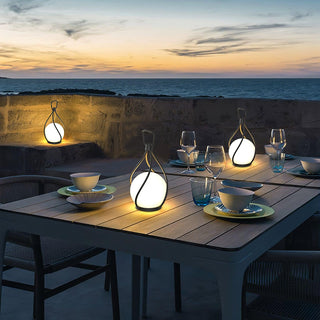 Eclisse Orb Lantern Rechargeable Table lamp Ledecoo