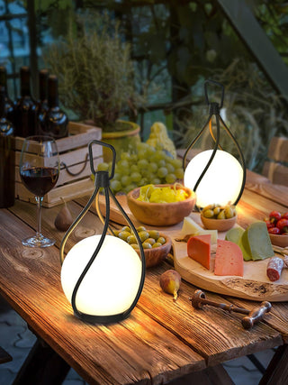 Eclisse Orb Lantern Rechargeable Table lamp Ledecoo