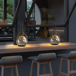 Eclisse Orb Lantern Rechargeable Table lamp Ledecoo