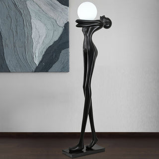 Embrace Ball Sculpture Floor Lamp Ledecoo