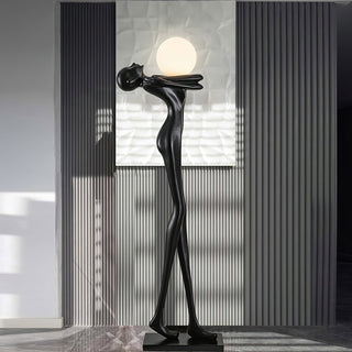 Embrace Ball Sculpture Floor Lamp Ledecoo