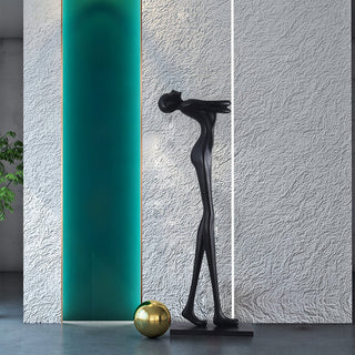 Embrace Ball Sculpture Floor Lamp Ledecoo