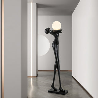 Embrace Ball Sculpture Floor Lamp Ledecoo