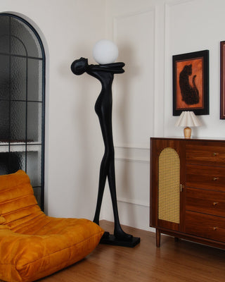 Embrace Ball Sculpture Floor Lamp Ledecoo