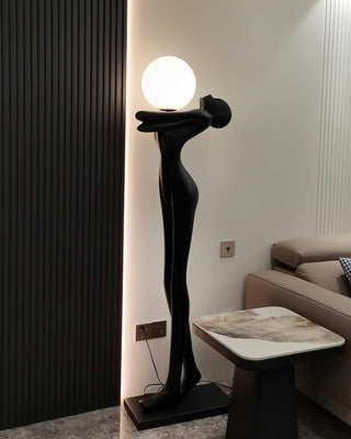 Embrace Ball Sculpture Floor Lamp Ledecoo