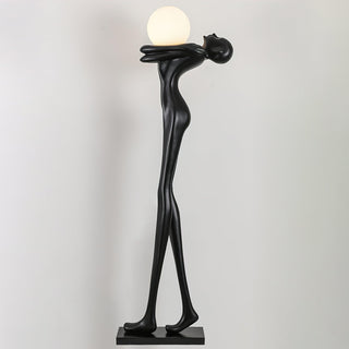 Embrace Ball Sculpture Floor Lamp Ledecoo