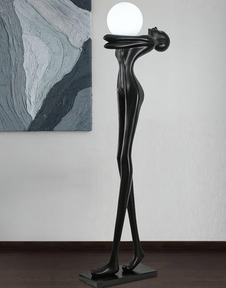 Embrace Ball Sculpture Floor Lamp Ledecoo