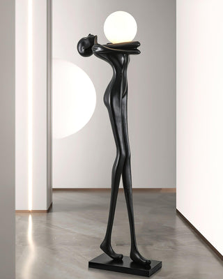 Embrace Ball Sculpture Floor Lamp Ledecoo