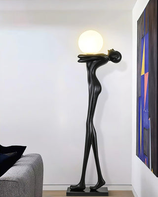 Embrace Ball Sculpture Floor Lamp Ledecoo