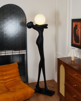 Embrace Ball Sculpture Floor Lamp Ledecoo