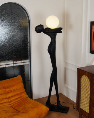 Embrace Ball Sculpture Floor Lamp Ledecoo
