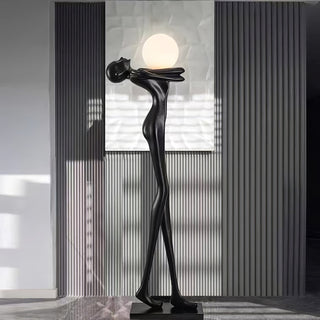Embrace Ball Sculpture Floor Lamp Ledecoo