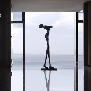 Embrace Ball Sculpture Floor Lamp Ledecoo