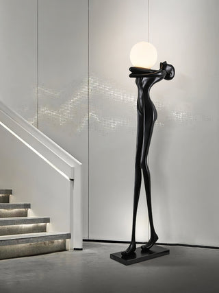 Embrace Ball Sculpture Floor Lamp Ledecoo
