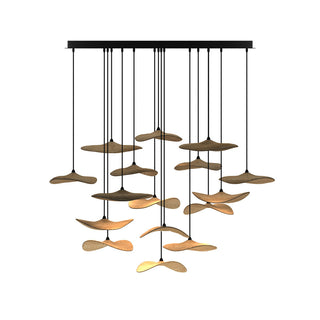 Empty Leaf Chandelier Arkstarhome