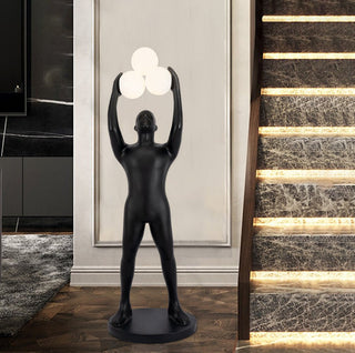 Enlightened Figure Sculptor Floor Lamp Ledecoo