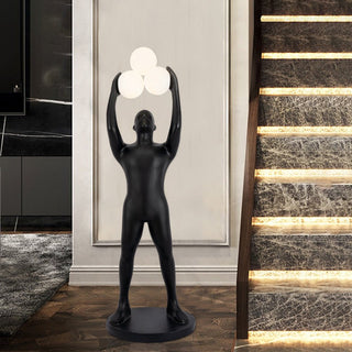 Enlightened Figure Sculptor Floor Lamp Ledecoo