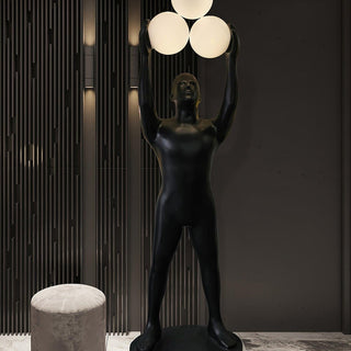 Enlightened Figure Sculptor Floor Lamp Ledecoo