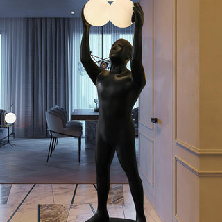 Enlightened Figure Sculptor Floor Lamp Ledecoo